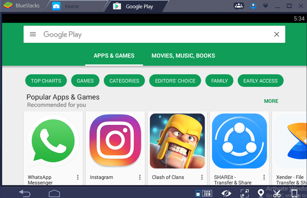 download google play store for pc
